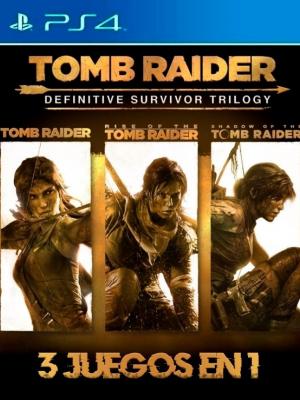 3 JUEGOS EN 1 TOMB RAIDER COLLECTION PS4