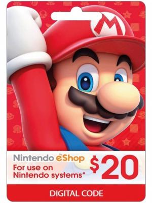 NINTENDO ESHOP 20 USD